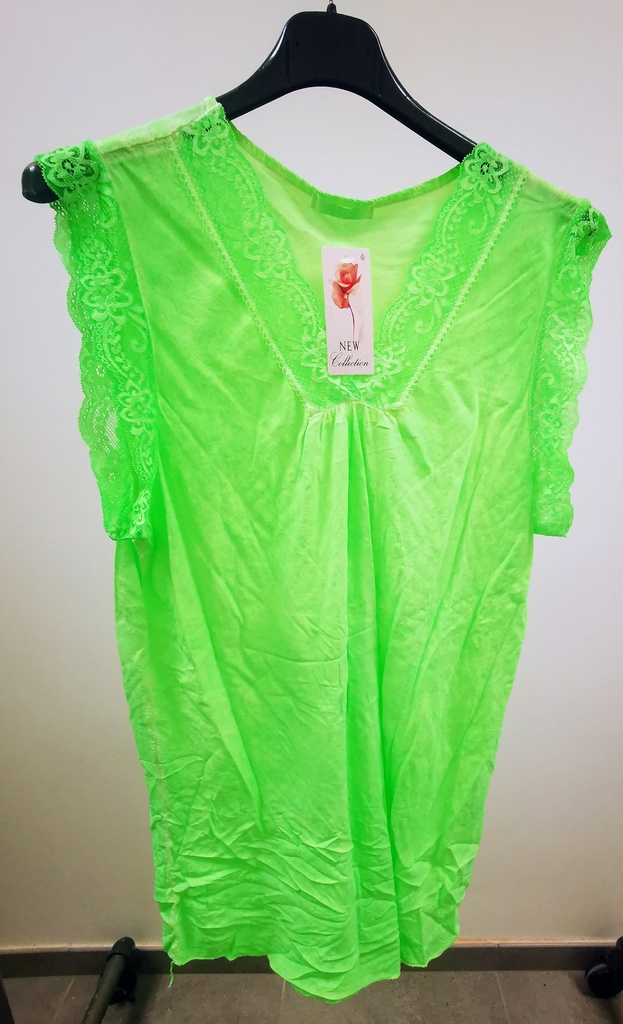 Top néon Alba vert fluo