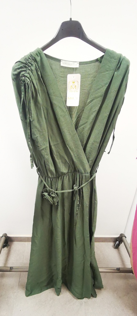 Robe "Sofia" Kaki