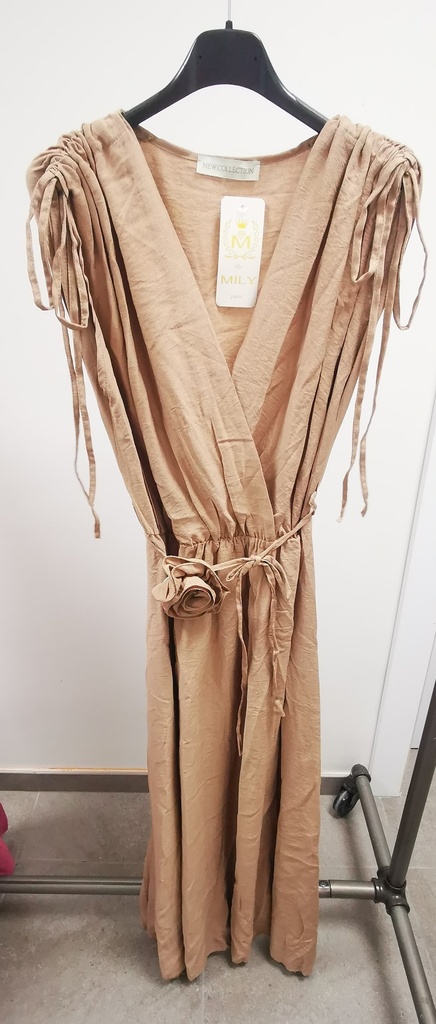 Robe "Sofia" Beige