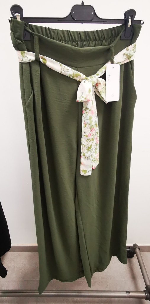 Pantalon uni "Mona" PT Kaki