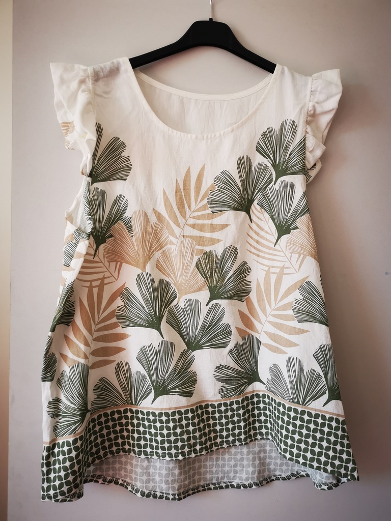 blouse gincko kaki
