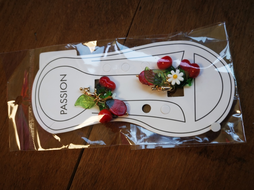 Bijoux de lacet Cerise & Coccinelle