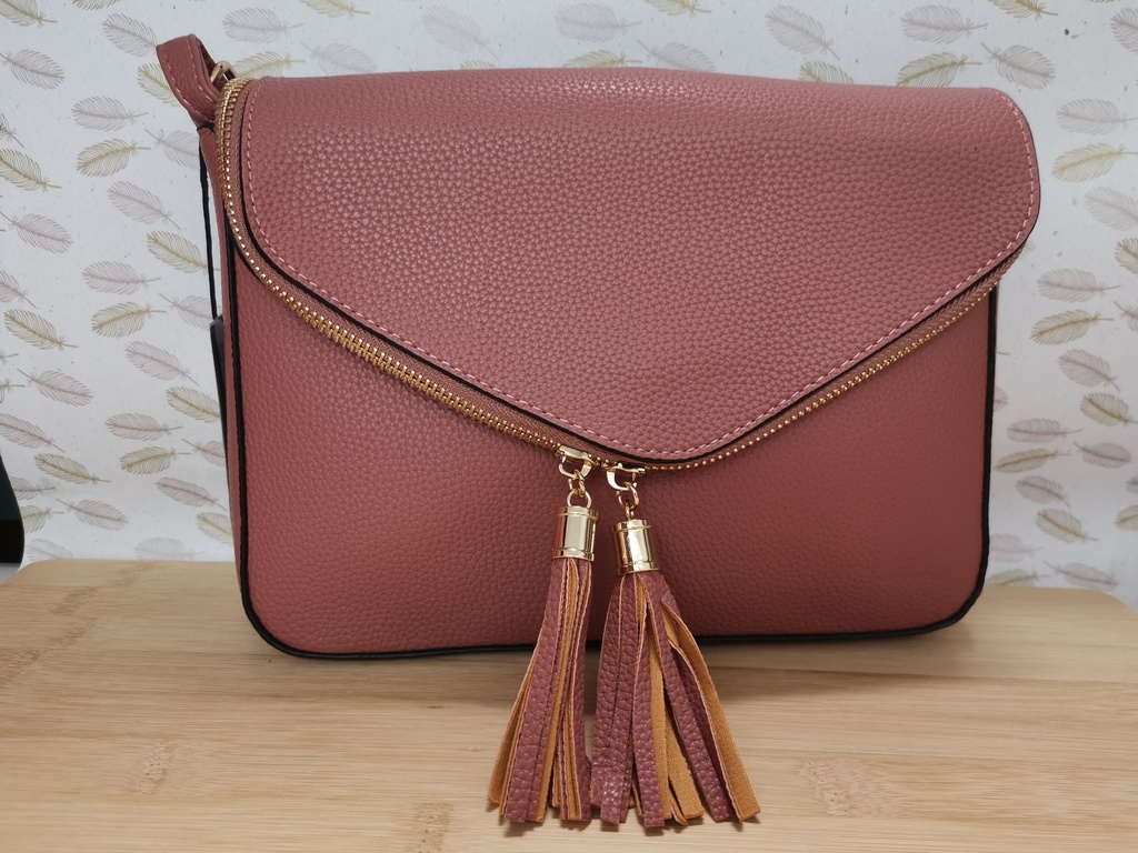 Sac "Pivoine" Vieux Rose