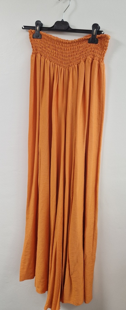 Pantalon large "Andréa" Orange