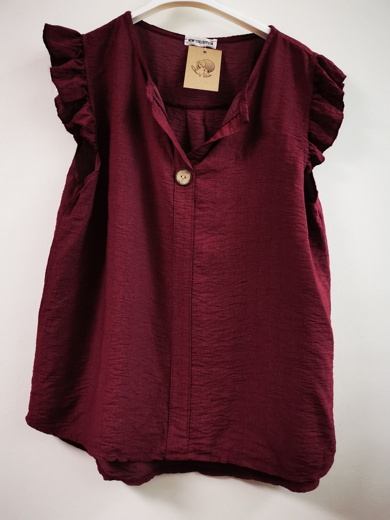 Blouse Oxana pourpre