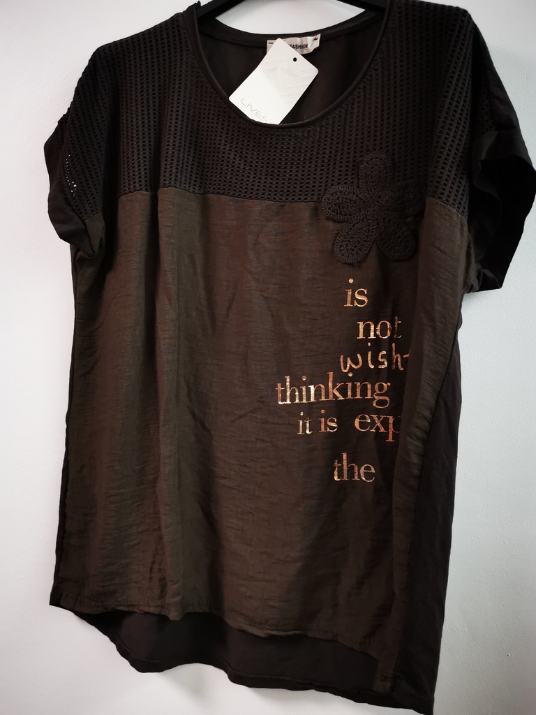 Blouse Greta chocolat