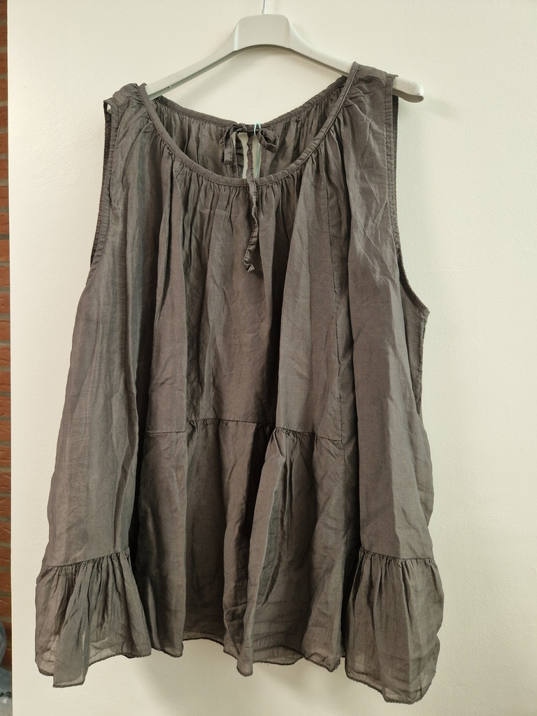Blouse "Andréa"gris 2pièces