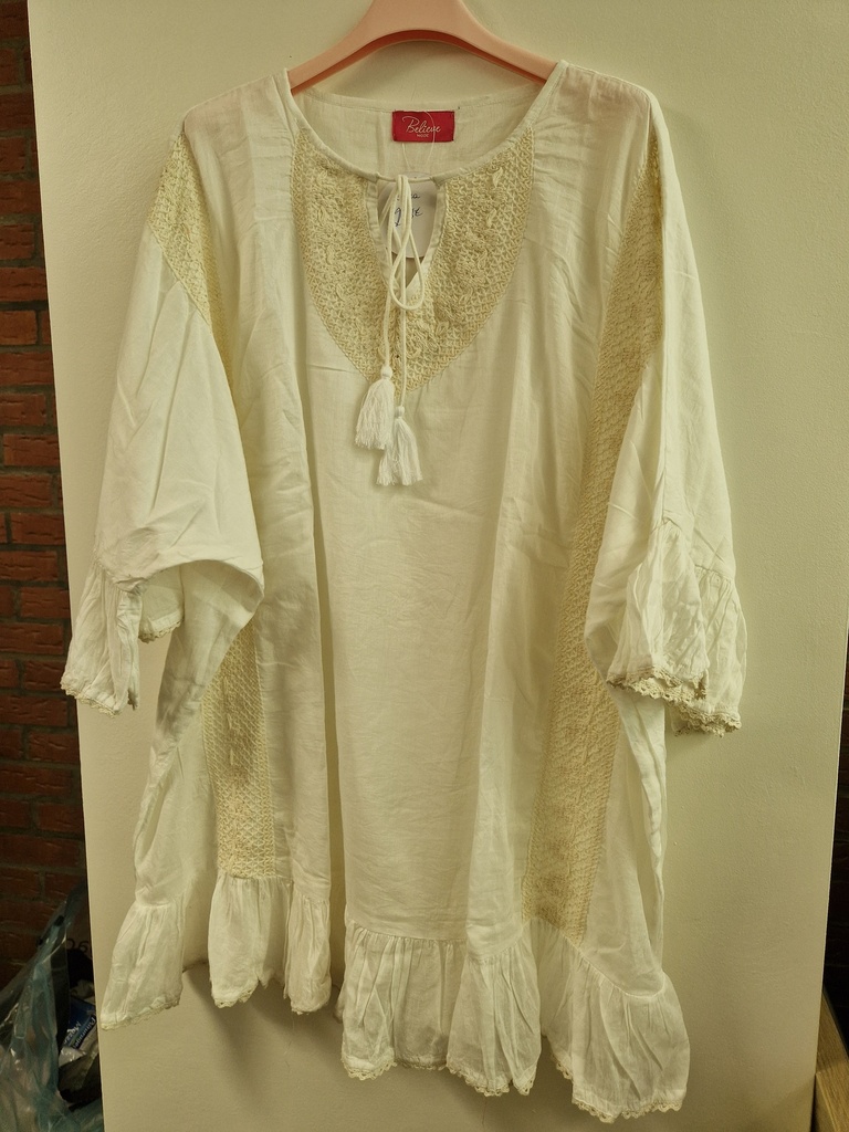 Tunique "Téodora" écru 