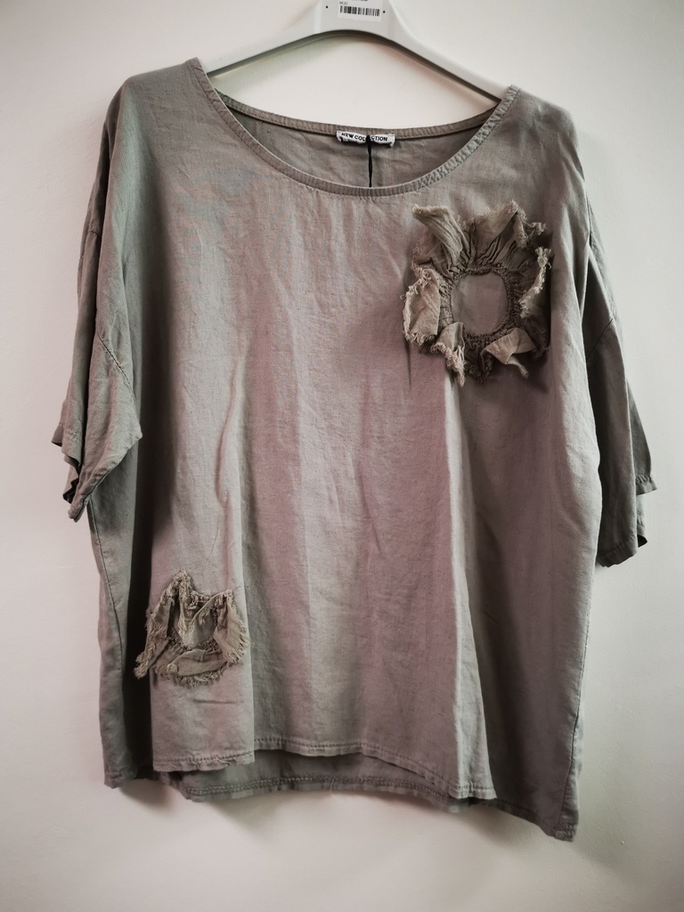 Blouse "Kallista" soleil Taupe