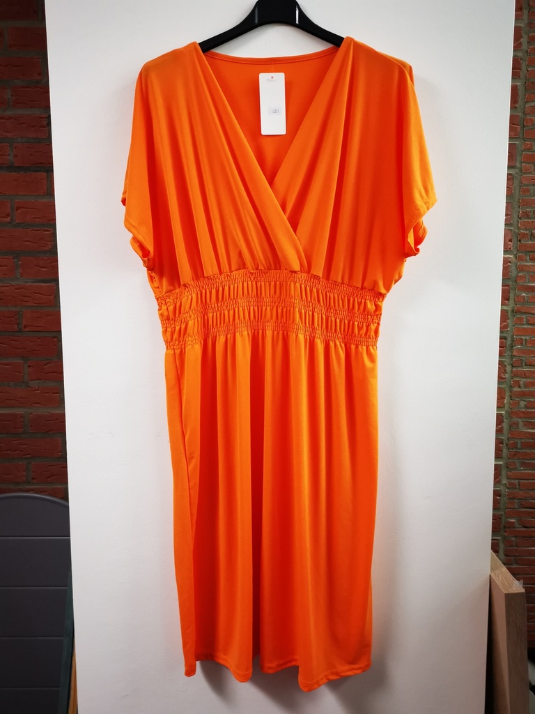 Robe magique courte "Tauri" orange