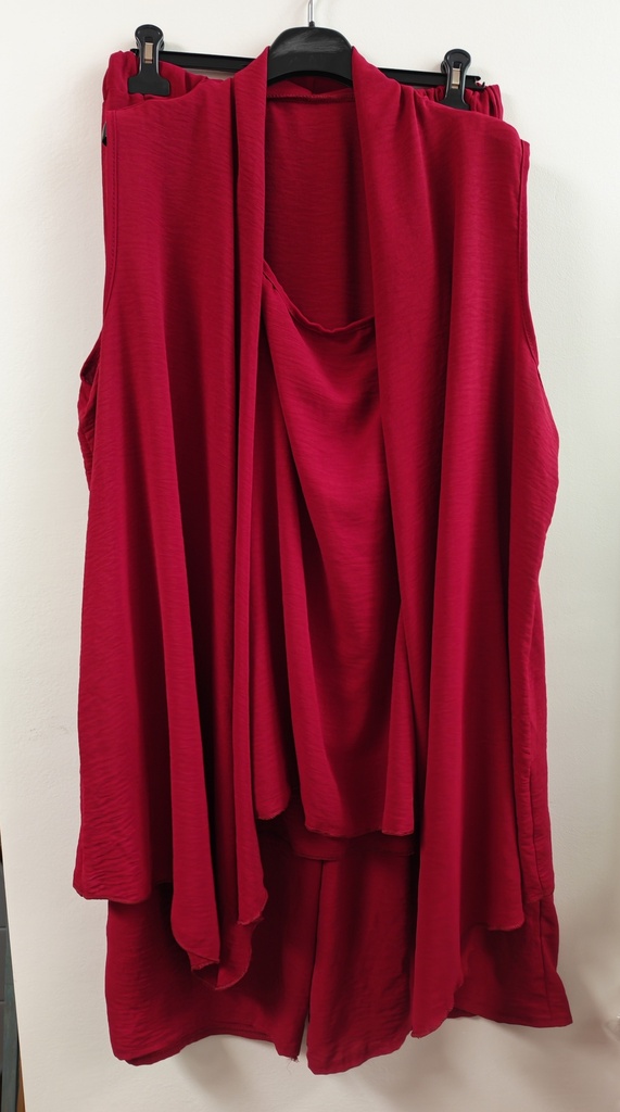 Ensemble 3 pièces "Ady" Bordeaux