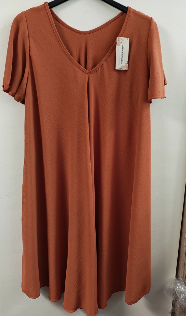 Robe "Suri" Brique