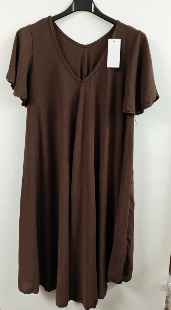 Robe "Suri" Chocolat