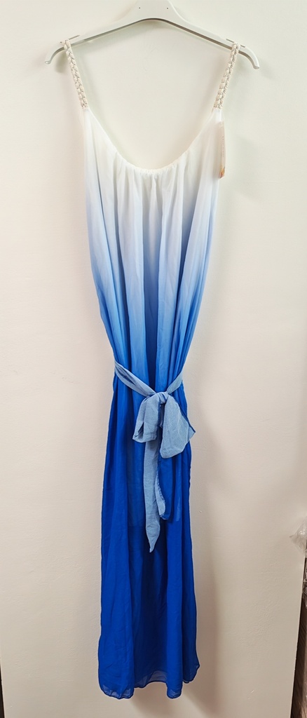 Robe dégradée "Aélys" Bleu roi