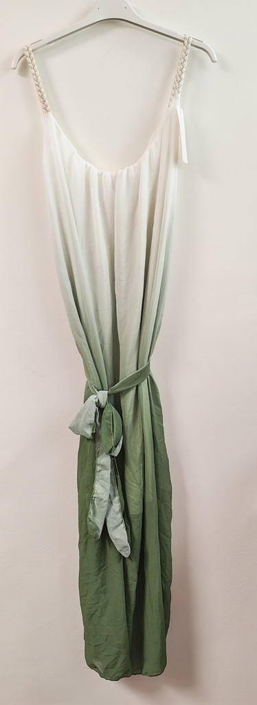 Robe dégradée "Aélys" Kaki