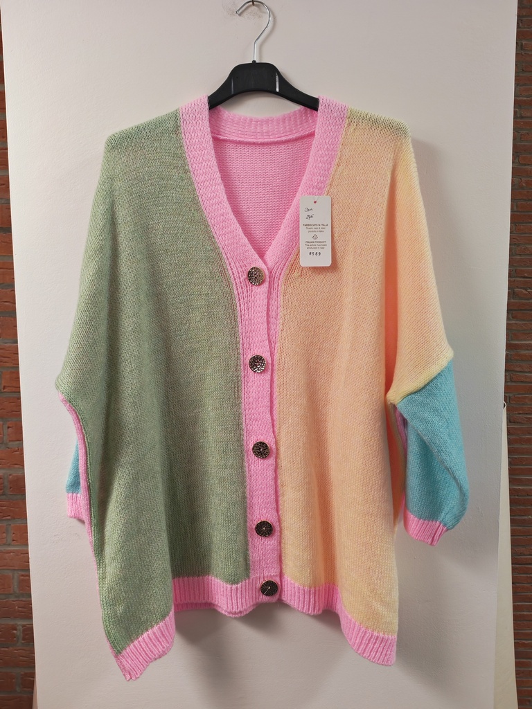 Gilet Domi multicolore