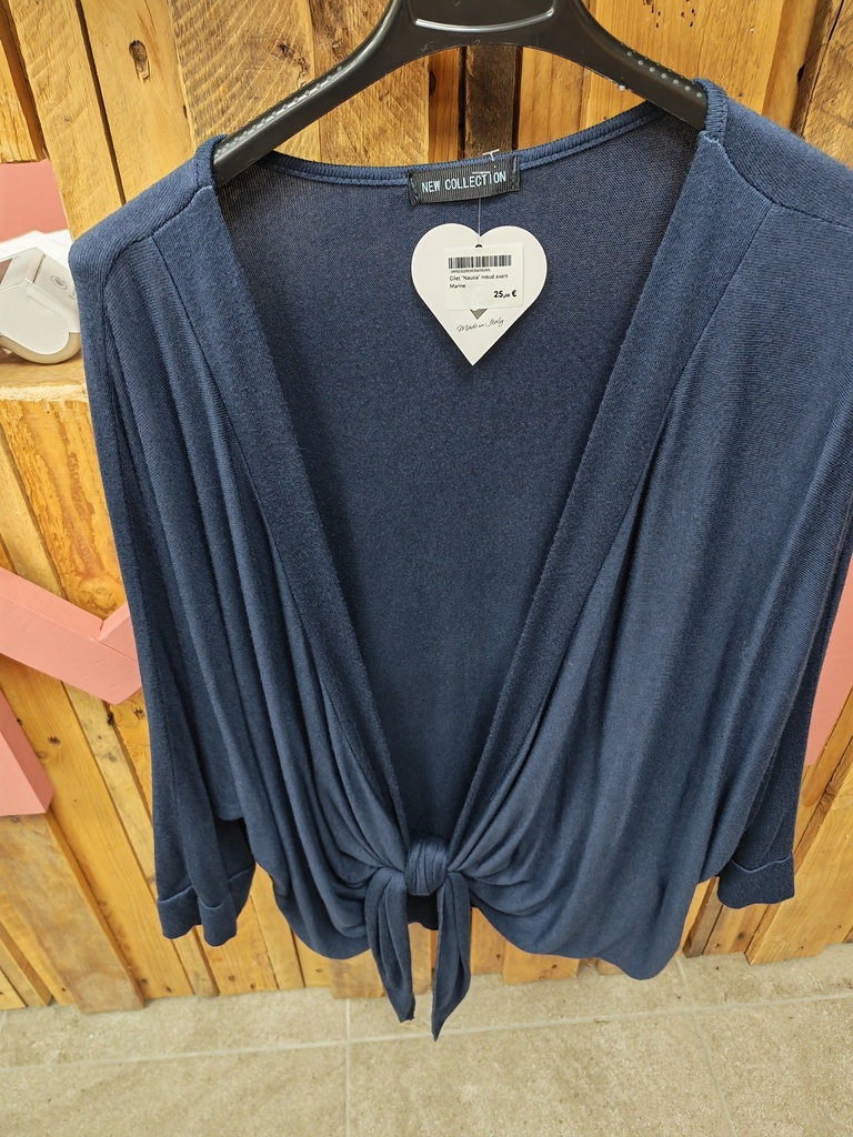 Gilet "Nausia" nœud avant Marine