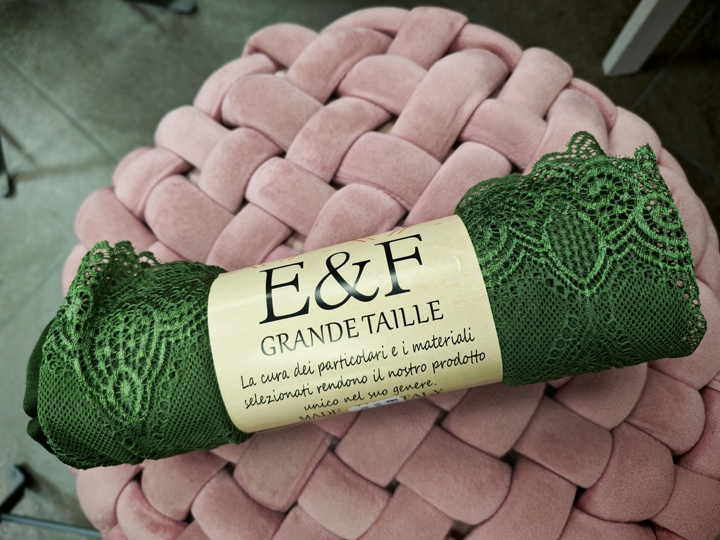 Top dentelle "Grenade"kaki