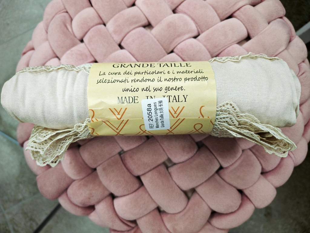Top dentelle "Grenade" beige