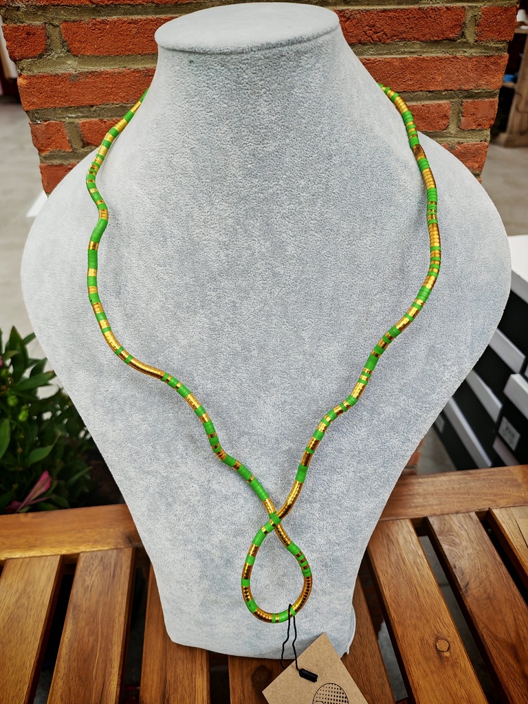 Bijoux pour foulards & écharpes vert