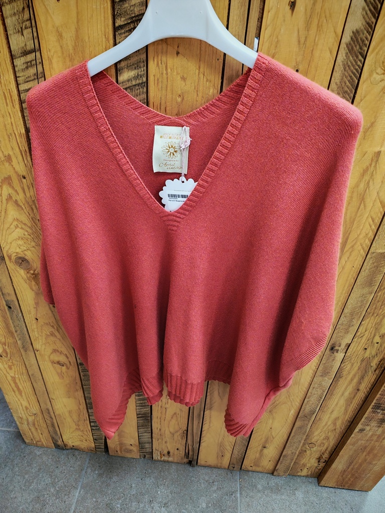 Pull col V Rangiora pepe rosa 
