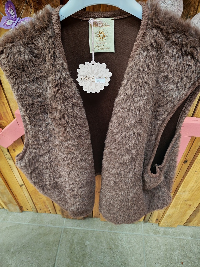 Gilet Martha chocolat