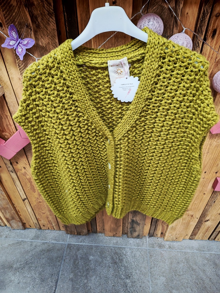 Gilet Arianna olive