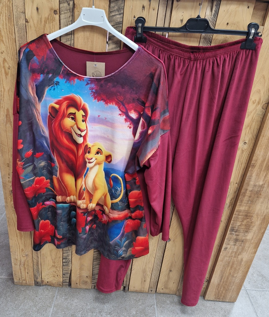 Pyjama roi lion (T44-54)