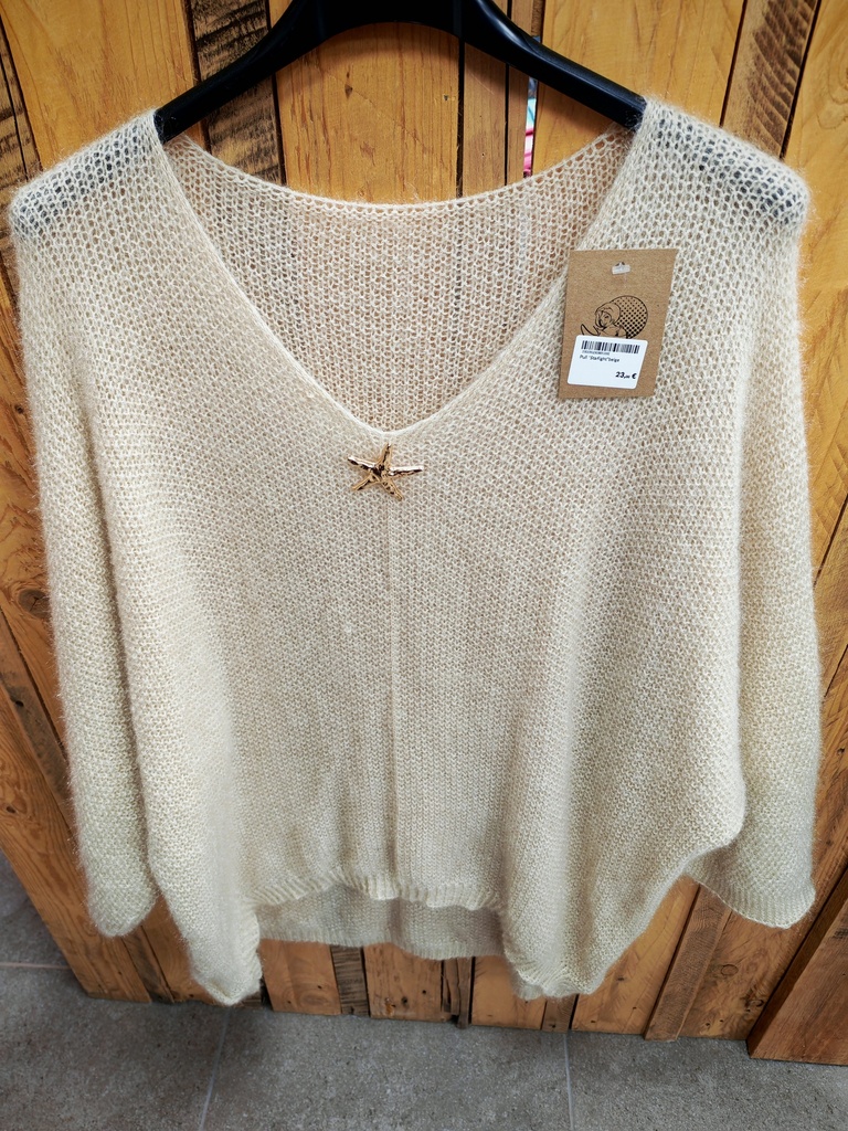 Pull "Starlight"beige