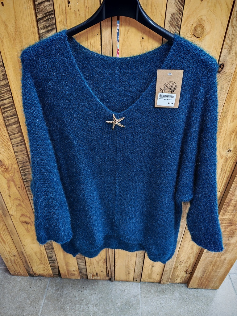 Pull "Starlight" vert canard