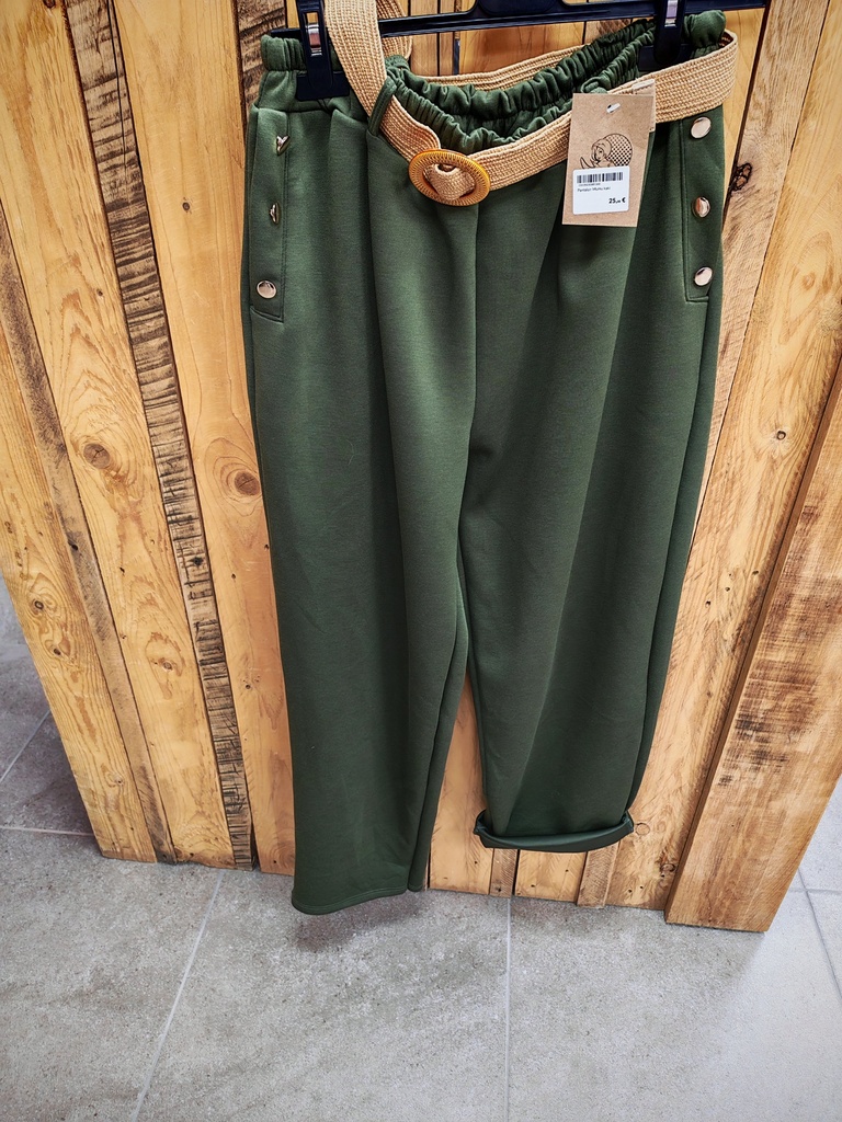 Pantalon Mumu kaki