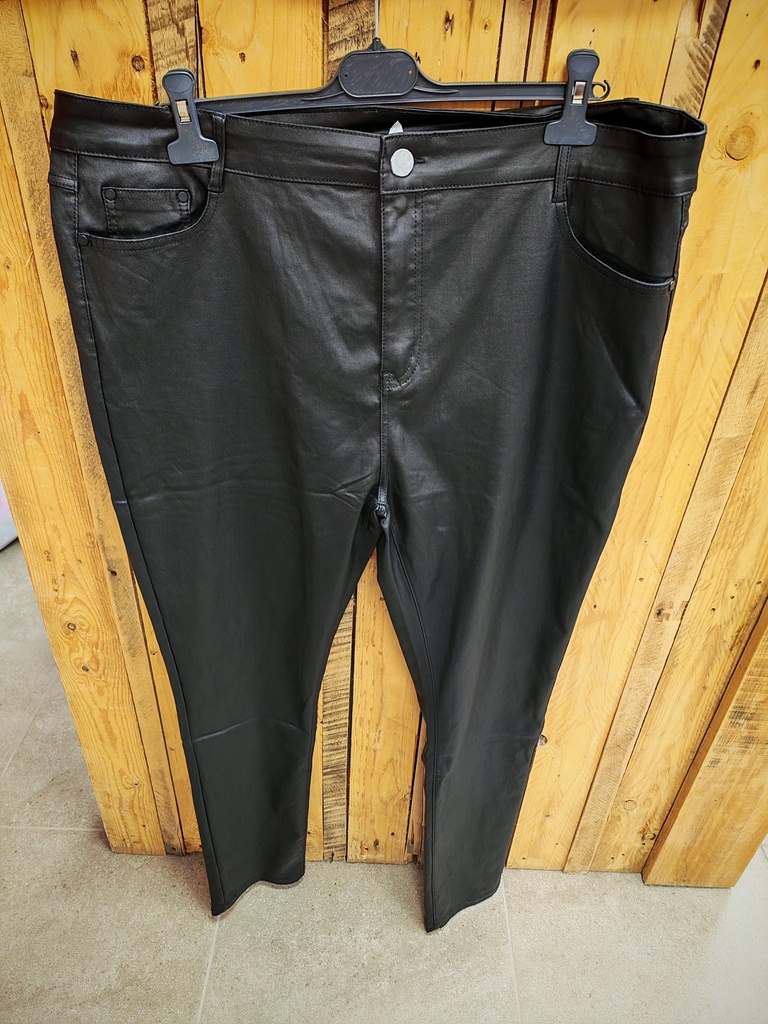 Pantalon Simili cuir Noir