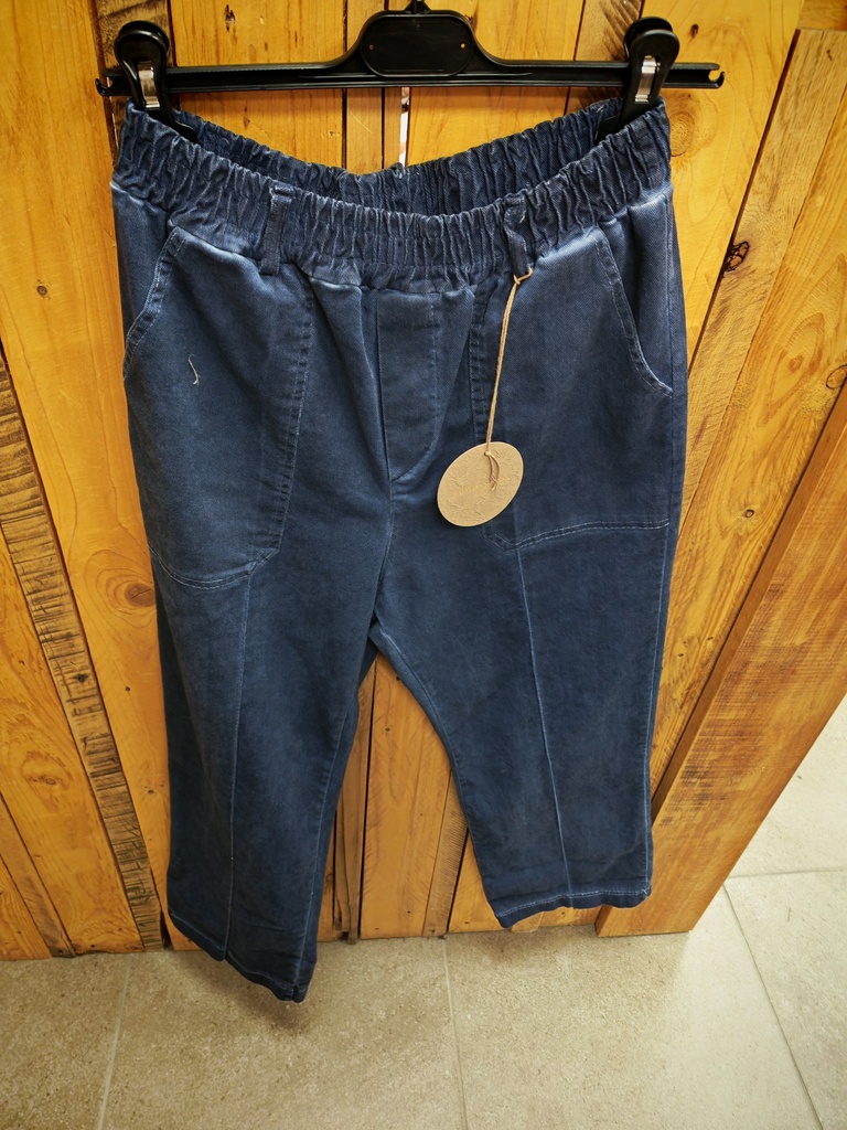 Pantalon "Ronnie" délavé Bleu
