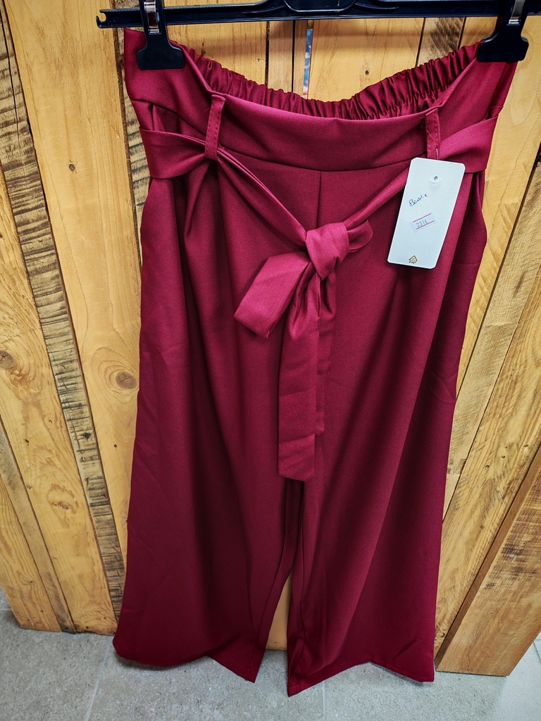 Pantalon "Bonnie" T1 Bordeaux