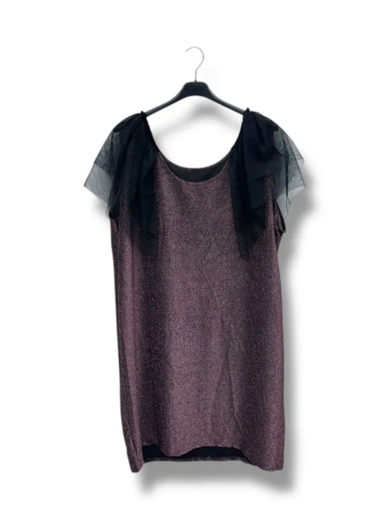 Robe pailletée rose Rosya