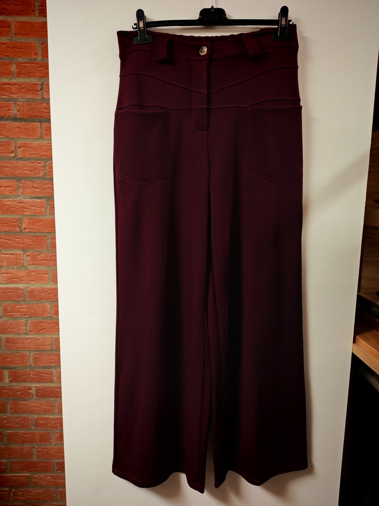 Pantalon Ina bordeaux 