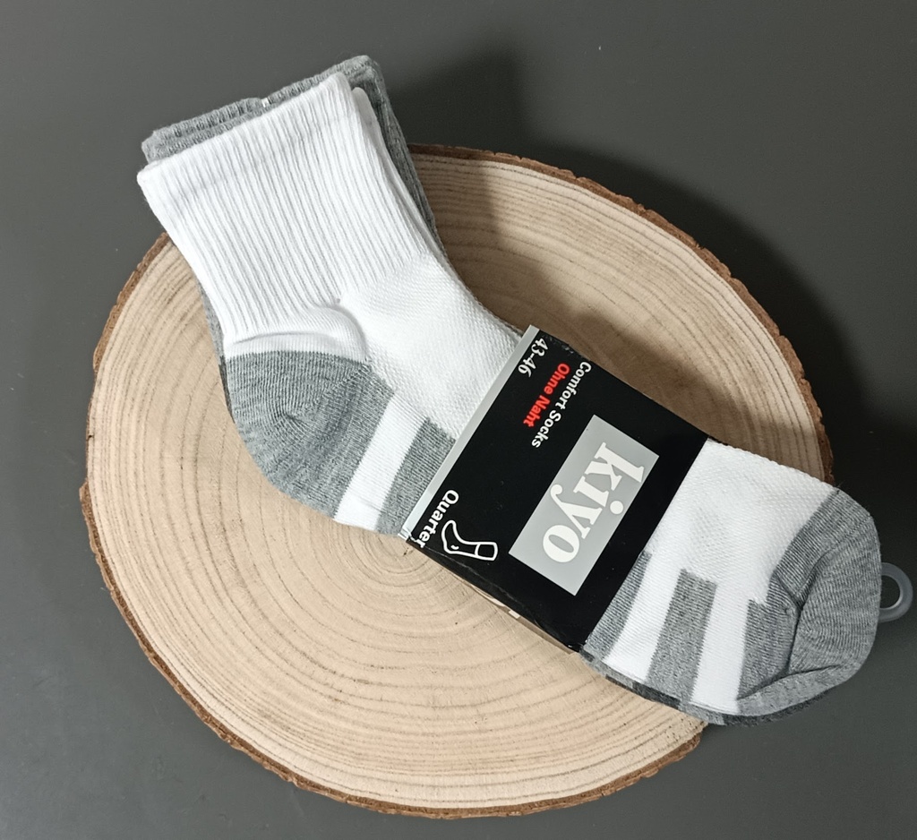 x5 Paires chaussettes sans coutures Pied Ligné - 43/46