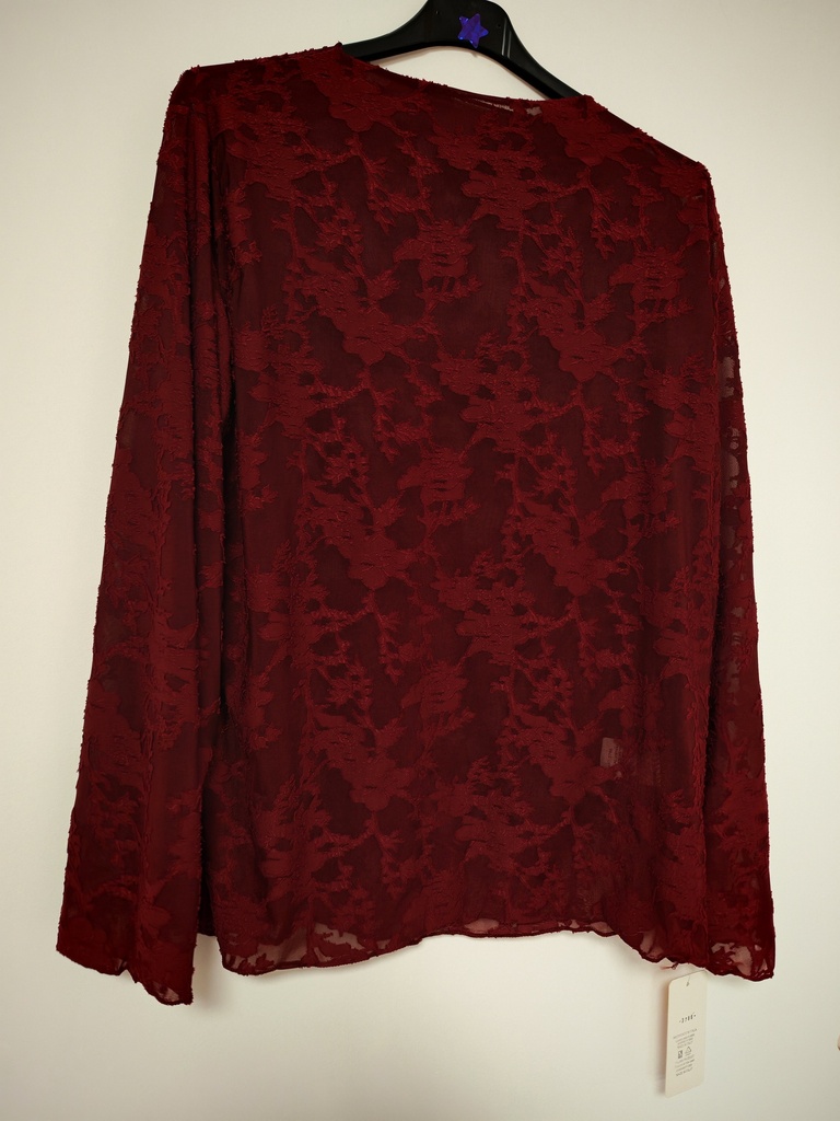 Top dentellle "Nilia" GT bordeaux