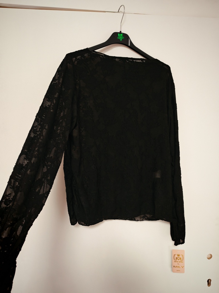 Top dentellle "Nilia" GT Noir