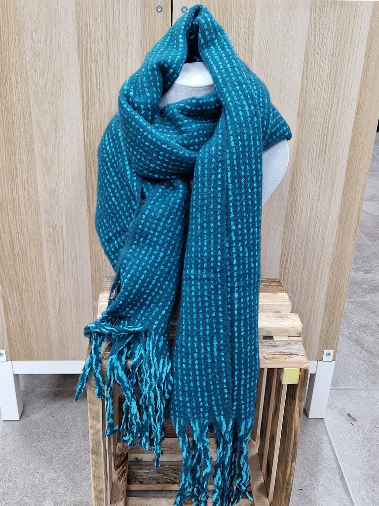 Echarpe "Duolie" Vert canard