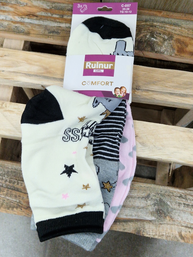 Pack 2 : Chaussettes enfants/femmes Taille 35-38