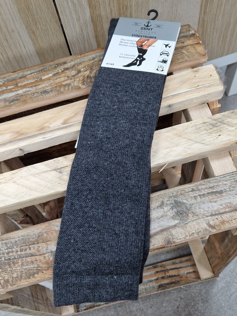 Chaussettes de compressions - Gris foncé 41/45