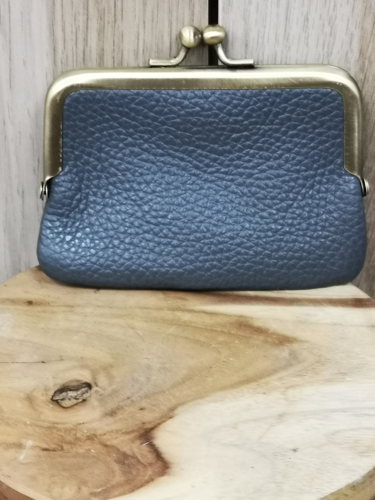 Besace monnaie bleu jeans