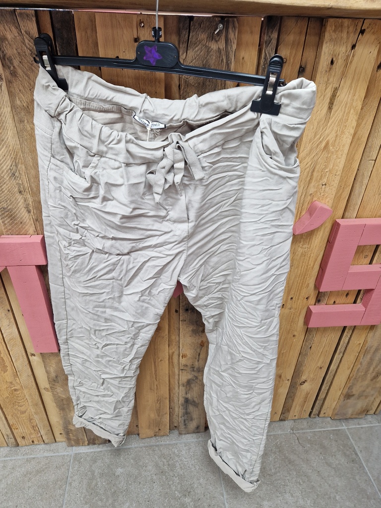 Pantalon "Magique" 3XL Beige