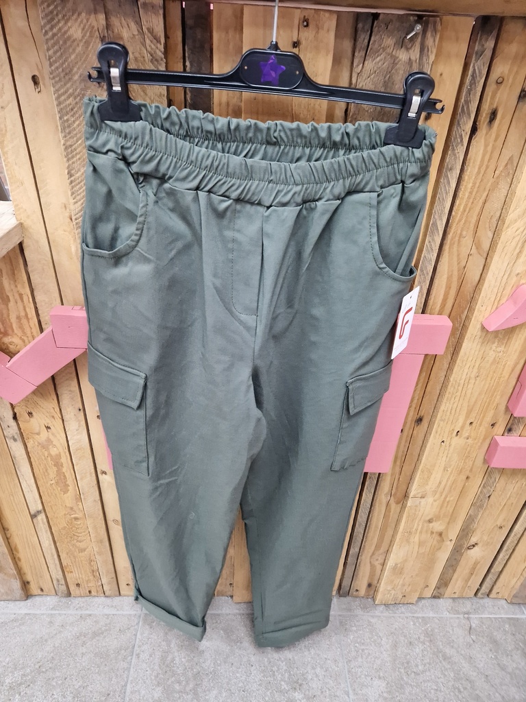 Pantalon "Cargo" Kaki
