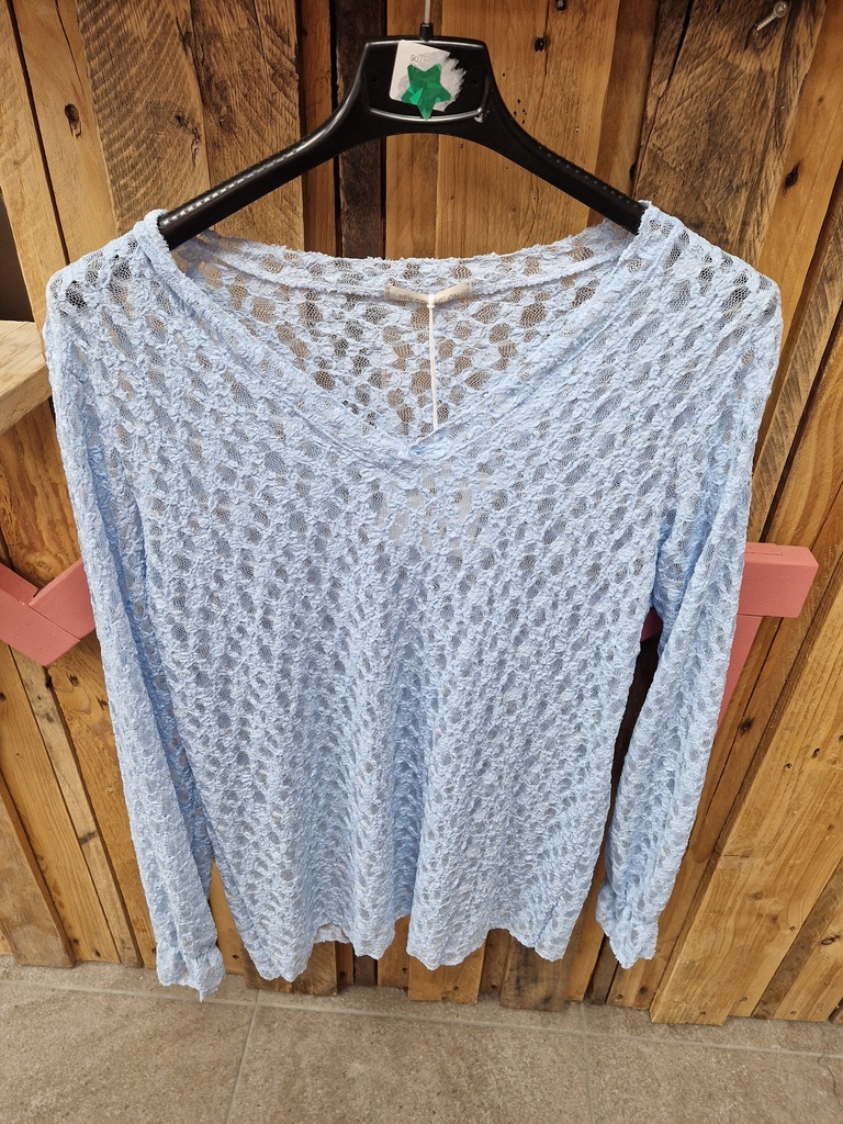 Top "Amarilys" Bleu