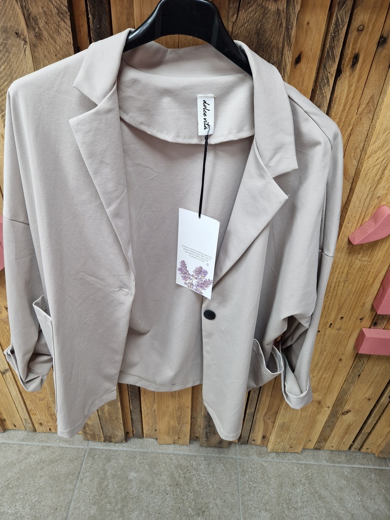 Veste "Yolande" Beige