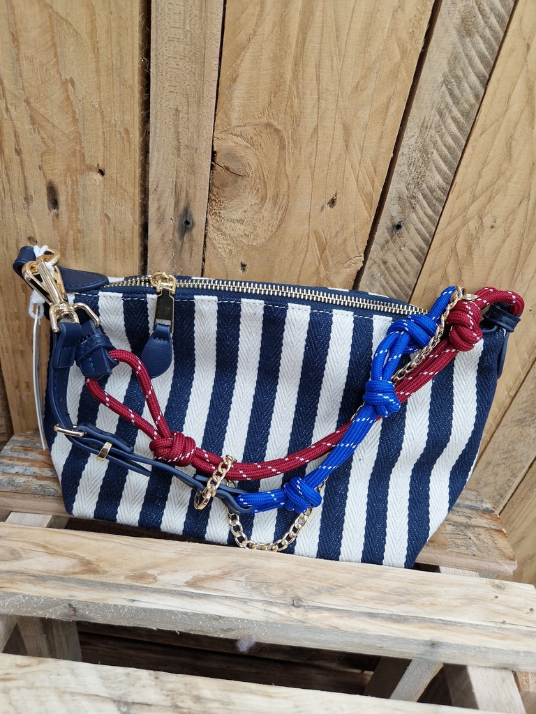 Sac "Marine" Blanc-Marine