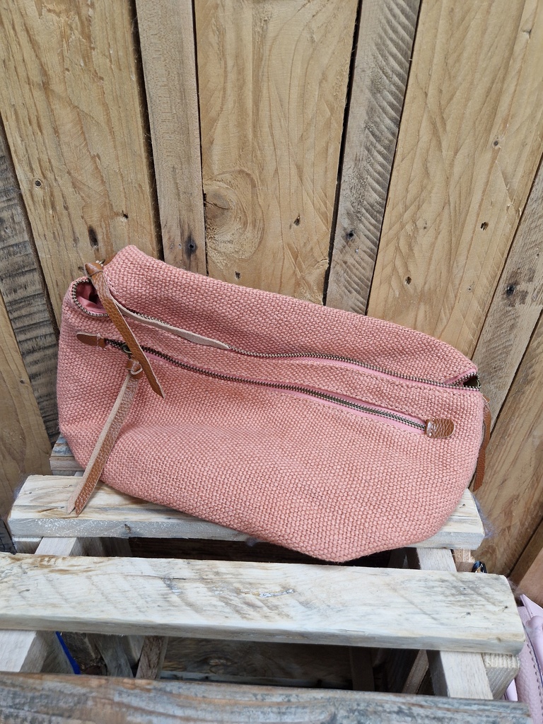 Sac banane "Holly" Corail