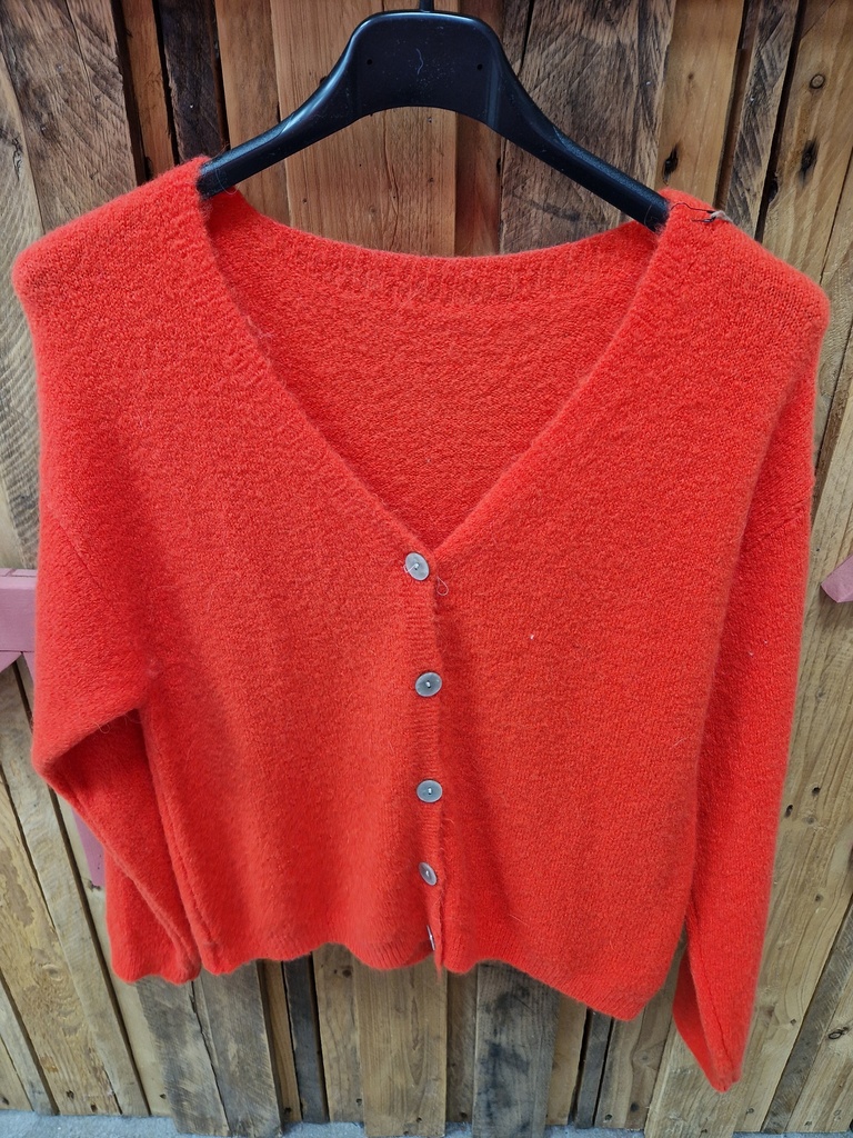 Gilet Mirabelle orange